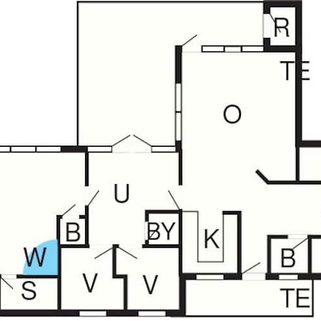 12 Person Holiday Home In Aakirkeby Vester Somarken Екстер'єр фото
